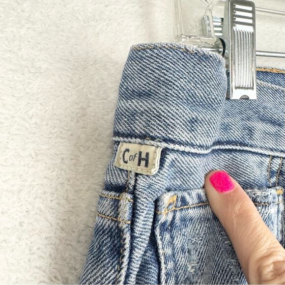 Citizens of Humanity Emery Crop Distressed Relaxed Straight In Heatwave Wash 28 - Picture 13 of 16